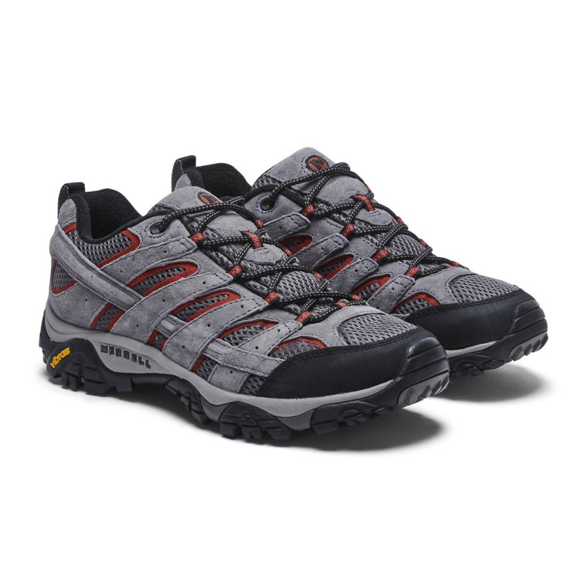 Chaussures Randonnée Merrell Moab 2 Ventilator Grise Homme | V.G.TYGX